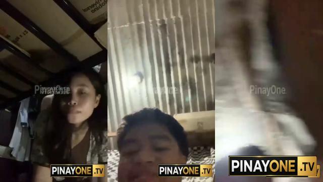 Indoor Various Girl Patterned Top Habang Hinahaplos Ang Sarili Hanggang Umungol